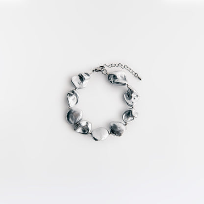 SILVER PEARL BRACELET